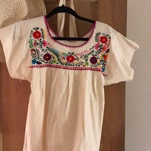 Embroidered blouse